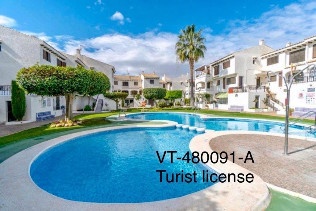 Oleza Garden - Laguna Rosa - Playa Flamenca - Pool & Garden View. 외부 사진